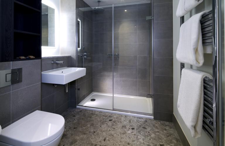 1 bed open plan - Bathroom