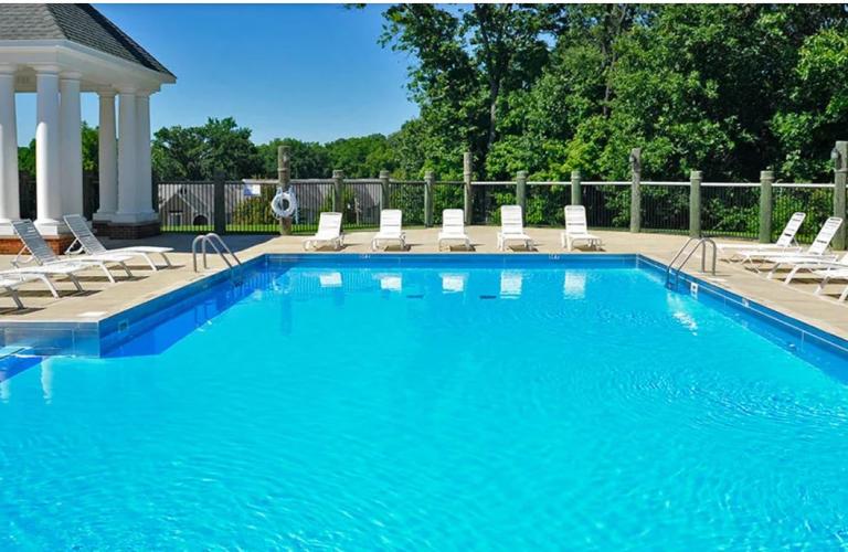 Outdoor Pool with Sundeck